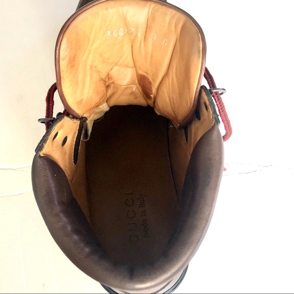 Gucci Men’s Hiking Boot Style Sneaker Shoes - Picture 7 of 8